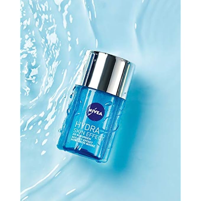 Nivea HYDRA SKIN EFFECT 20 SECONDS, INSTANT EFFECT HYALURONIC MASK, 100 ML, FACE MASK TO PREPARE FOR DAY AND NIGHT CREAM, MASK WITH PURE HYALURONIC [HA],100 ML (PACK OF 1) - Image 4